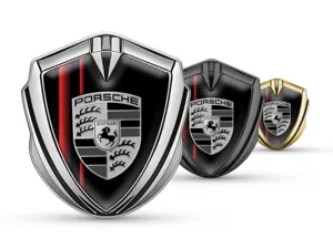 Porsche Emblemi Metal Custom Disegno Max Robusto